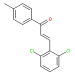 2-Propen-1-one, 3-(2,6-dichlorophenyl)-1-(4-methylphenyl)-, (2E)-