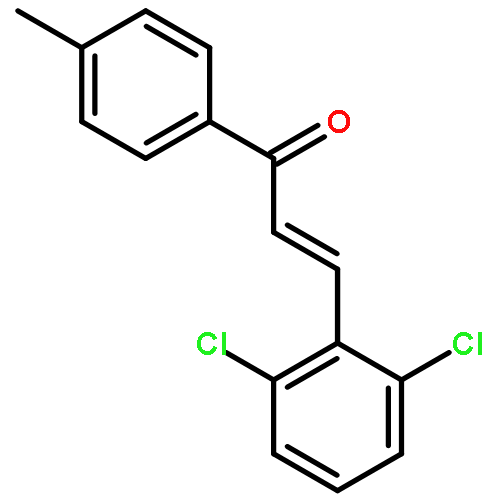 2-Propen-1-one, 3-(2,6-dichlorophenyl)-1-(4-methylphenyl)-, (2E)-