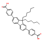 Benzoic acid, 4,4'-(9,9-dihexyl-9H-fluorene-2,7-diyl)bis-