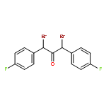 2-Propanone, 1,3-dibromo-1,3-bis(4-fluorophenyl)-