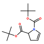 1H-Pyrrole-1,2-dicarboxylic acid, 2,3-dihydro-, bis(1,1-dimethylethyl)ester, (2S)-