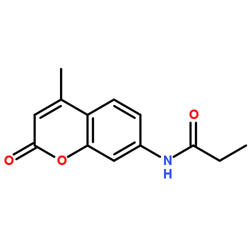 Propanamide, N-(4-methyl-2-oxo-2H-1-benzopyran-7-yl)-