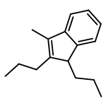 1H-Indene, 3-methyl-1,2-dipropyl-