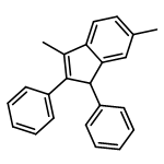 1H-Indene, 3,6-dimethyl-1,2-diphenyl-