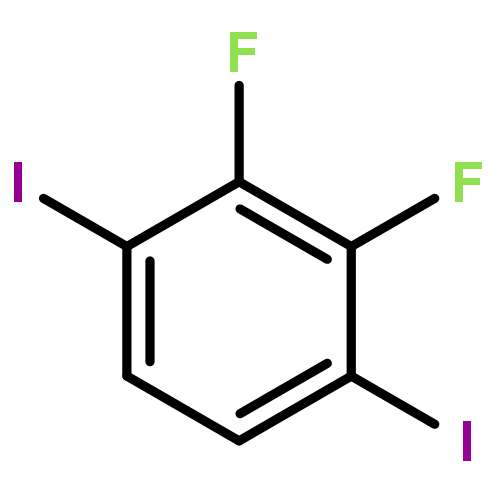 Benzene, 2,3-difluoro-1,4-diiodo-