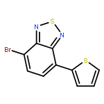 2,1,3-Benzothiadiazole, 4-bromo-7-(2-thienyl)-