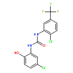 1-(5-Chloro-2-hydroxy-phenyl)-3-(2-chloro-5-trifluoromethyl-phenyl)-urea