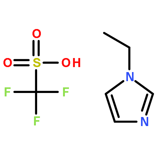 Methanesulfonic acid, trifluoro-, compd. with 1-ethyl-1H-imidazole (1:1)