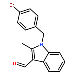 1-(4-bromobenzyl)-2-methyl-1h-indole-3-carbaldehyde