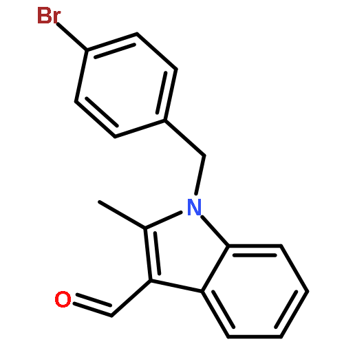 1-(4-bromobenzyl)-2-methyl-1h-indole-3-carbaldehyde