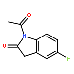 1-acetyl-5-fluoro-1,3-dihydro-2H-Indol-2-one