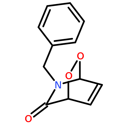 2,3-Dioxa-5-azabicyclo[2.2.2]oct-7-en-6-one, 5-(phenylmethyl)-