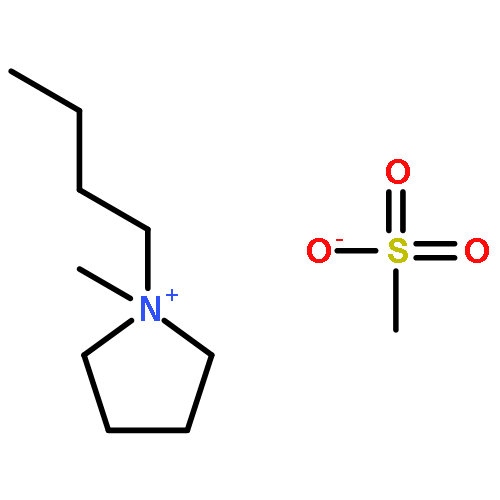 Pyrrolidinium, 1-butyl-1-methyl-, methanesulfonate