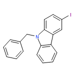 9H-Carbazole, 3-iodo-9-(phenylmethyl)-