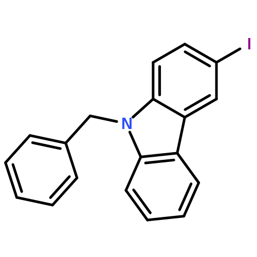 9H-Carbazole, 3-iodo-9-(phenylmethyl)-