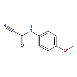 CARBONOCYANIDIC AMIDE, N-(4-METHOXYPHENYL)- (9CI)