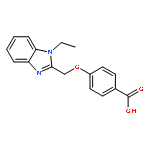 Benzoic acid, 4-[(1-ethyl-1H-benzimidazol-2-yl)methoxy]-