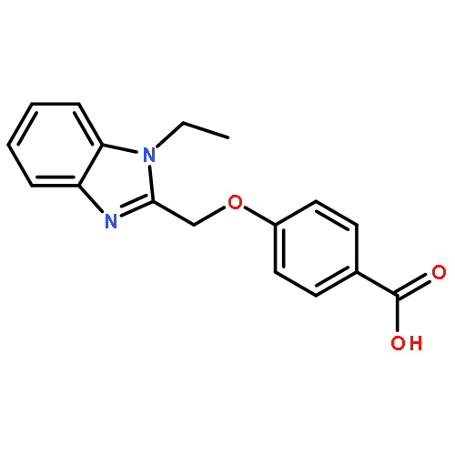 Benzoic acid, 4-[(1-ethyl-1H-benzimidazol-2-yl)methoxy]-