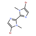 2,2'-Bi-1H-imidazole, 5,5'-dibromo-1,1'-dimethyl-