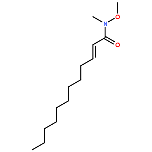 2-Dodecenamide, N-methoxy-N-methyl-, (2E)-