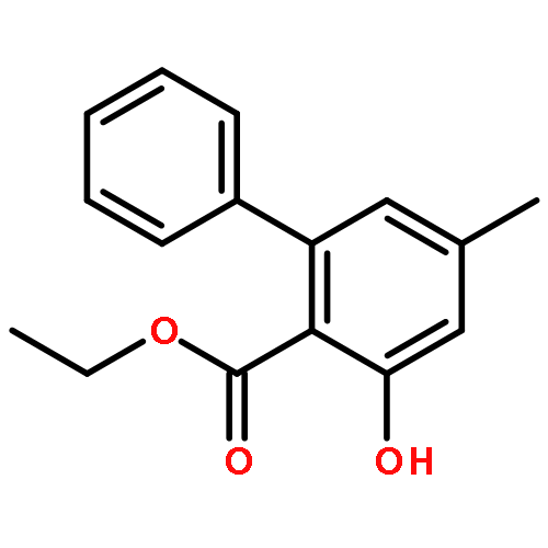 [1,1'-Biphenyl]-2-carboxylic acid, 3-hydroxy-5-methyl-, ethyl ester