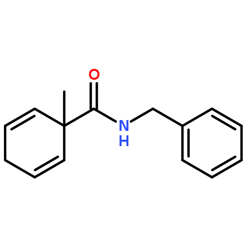 2,5-CYCLOHEXADIENE-1-CARBOXAMIDE, 1-METHYL-N-(PHENYLMETHYL)-