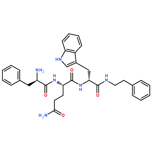 D-Tryptophanamide, D-phenylalanyl-L-glutaminyl-N-(2-phenylethyl)-