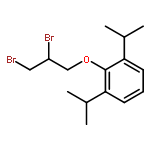 BENZENE, 2-(2,3-DIBROMOPROPOXY)-1,3-BIS(1-METHYLETHYL)-