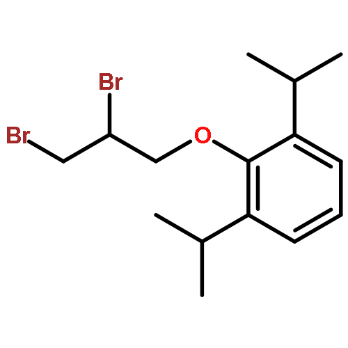 BENZENE, 2-(2,3-DIBROMOPROPOXY)-1,3-BIS(1-METHYLETHYL)-