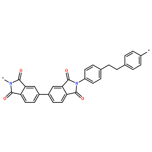 POLY[(1,1',3,3'-TETRAHYDRO-1,1',3,3'-TETRAOXO[5,5'-BI-2H-ISOINDOLE]-2,2'-DIYL)-1,4-PHENYLENE-1,2-ETHANEDIYL-1,4-PHENYLENE]