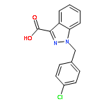 1H-Indazole-3-carboxylicacid, 1-[(4-chlorophenyl)methyl]-