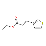 2-Propenoic acid,3-(3-thienyl)-, ethyl ester