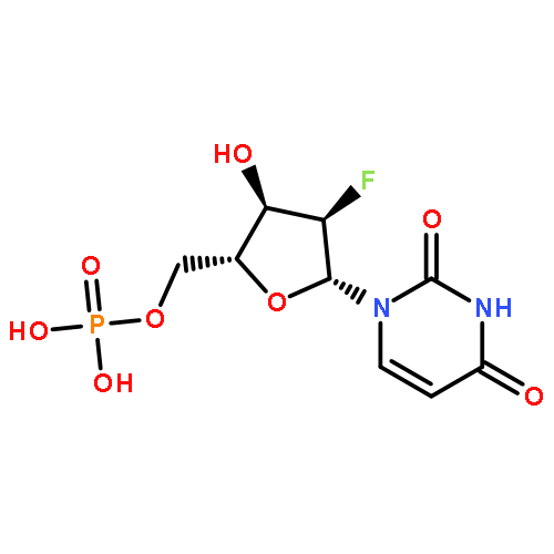 5'-Uridylic acid, 2'-deoxy-2'-fluoro-