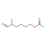 (5-methyl-6-oxo-hexyl) acetate