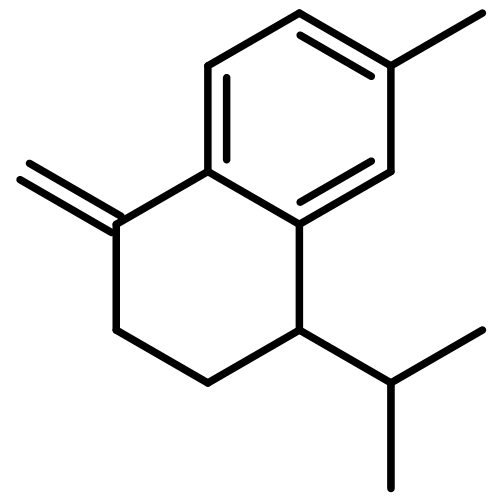 Naphthalene,1,2,3,4-tetrahydro-6-methyl-1-methylene-4-(1-methylethyl)-