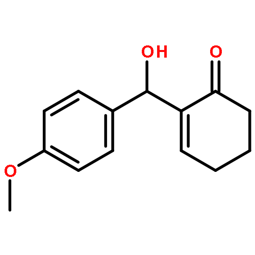 2-Cyclohexen-1-one, 2-[hydroxy(4-methoxyphenyl)methyl]-