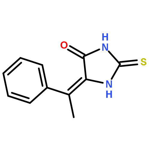 4-IMIDAZOLIDINONE, 5-(1-PHENYLETHYLIDENE)-2-THIOXO-, (5Z)-