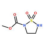 1,2,5-Thiadiazolidine-2-carboxylic acid, methyl ester, 1,1-dioxide