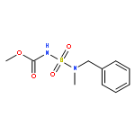 Carbamic acid, [[methyl(phenylmethyl)amino]sulfonyl]-, methyl ester