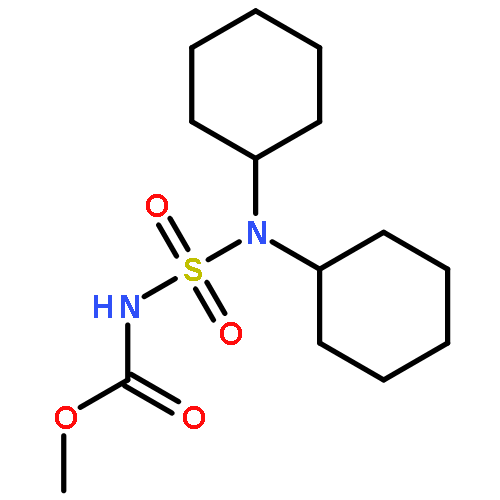 Carbamic acid, [(dicyclohexylamino)sulfonyl]-, methyl ester