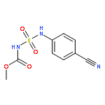 Carbamic acid, [[(4-cyanophenyl)amino]sulfonyl]-, methyl ester