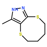 1H-[1,4]Dithiocino[2,3-c]pyrazole, 5,6,7,8-tetrahydro-3-methyl-