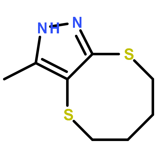 1H-[1,4]Dithiocino[2,3-c]pyrazole, 5,6,7,8-tetrahydro-3-methyl-