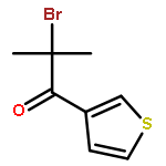 1-PROPANONE, 2-BROMO-2-METHYL-1-(3-THIENYL)-