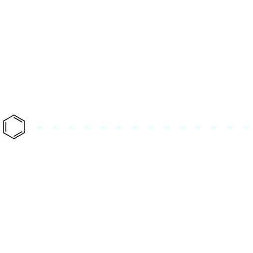 Benzene, compd. with helium (1:14)