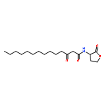 Tetradecanamide, 3-oxo-N-(tetrahydro-2-oxo-3-furanyl)-