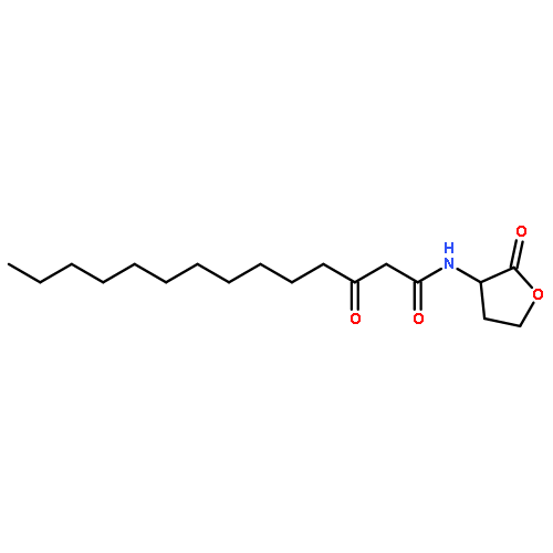 Tetradecanamide, 3-oxo-N-(tetrahydro-2-oxo-3-furanyl)-