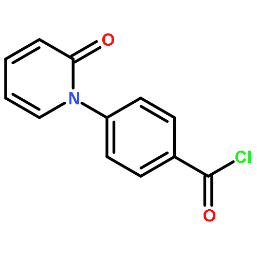 Benzoyl chloride, 4-(2-oxo-1(2H)-pyridinyl)-