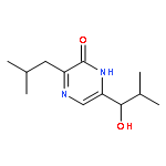 2(1H)-PYRAZINONE, 6-(1-HYDROXY-2-METHYLPROPYL)-3-(2-METHYLPROPYL)-