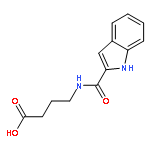 Butanoic acid, 4-[(1H-indol-2-ylcarbonyl)amino]-